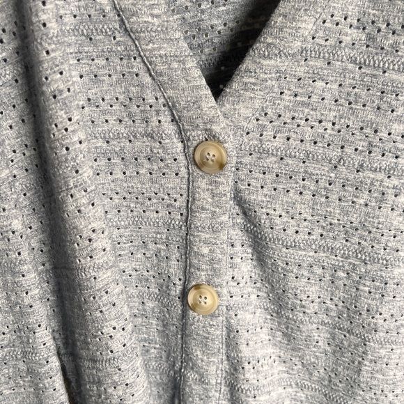 BB Dakota x Steve Madden Before You Sleeve Cardigan in Blue Denim SMALL - Picture 5 of 6